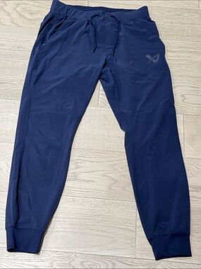 Bauer Men's Navy Performance windbreaker style Pants medium